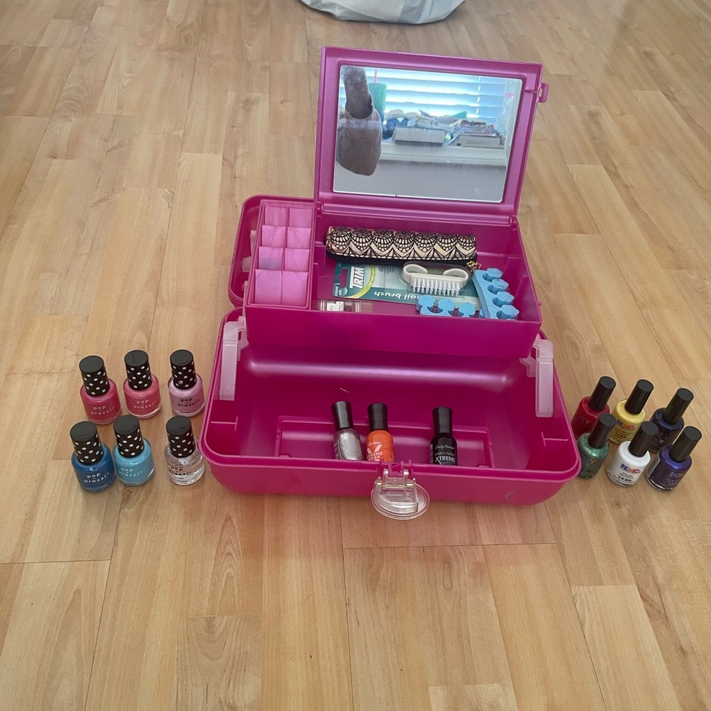 Pink nail kit (non-gel)